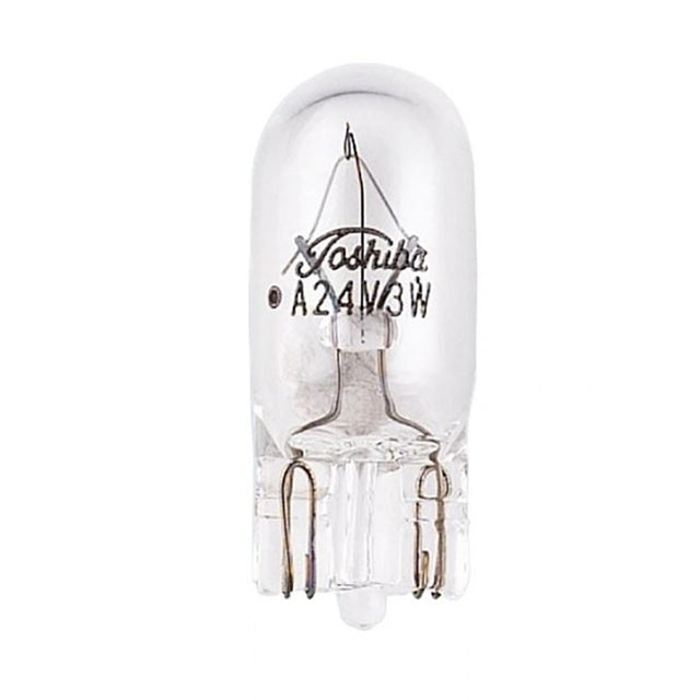 VDO Qualifies for Free Shipping VDO Type D White Wedge Based Peanut Bulb 12v 4-pk #600-809