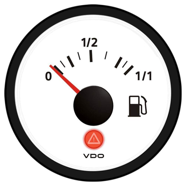 VDO Qualifies for Free Shipping VDO Viewline Ivory 0-1/1 Fuel Gauge 12/24v & 3-180 Ohm #A2C53412991-S