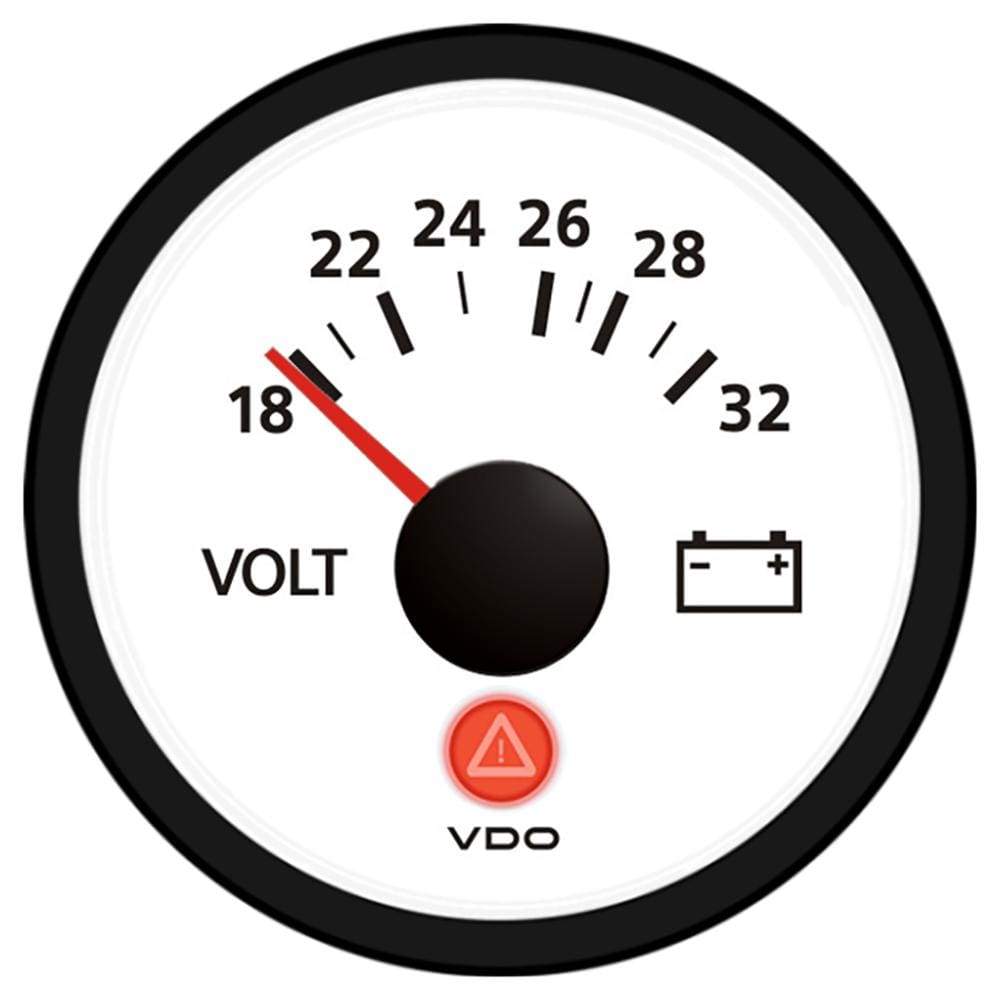 VDO Qualifies for Free Shipping VDO Viewline Ivory 24v Voltmeter #A2C53191769-S