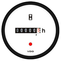 VDO Qualifies for Free Shipping VDO Viewline Ivory Hourmeter Illuminated 12/24v #A2C59510877-S