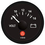 VDO Qualifies for Free Shipping VDO Viewline Onyx 12v Voltmeter #A2C53191766-S