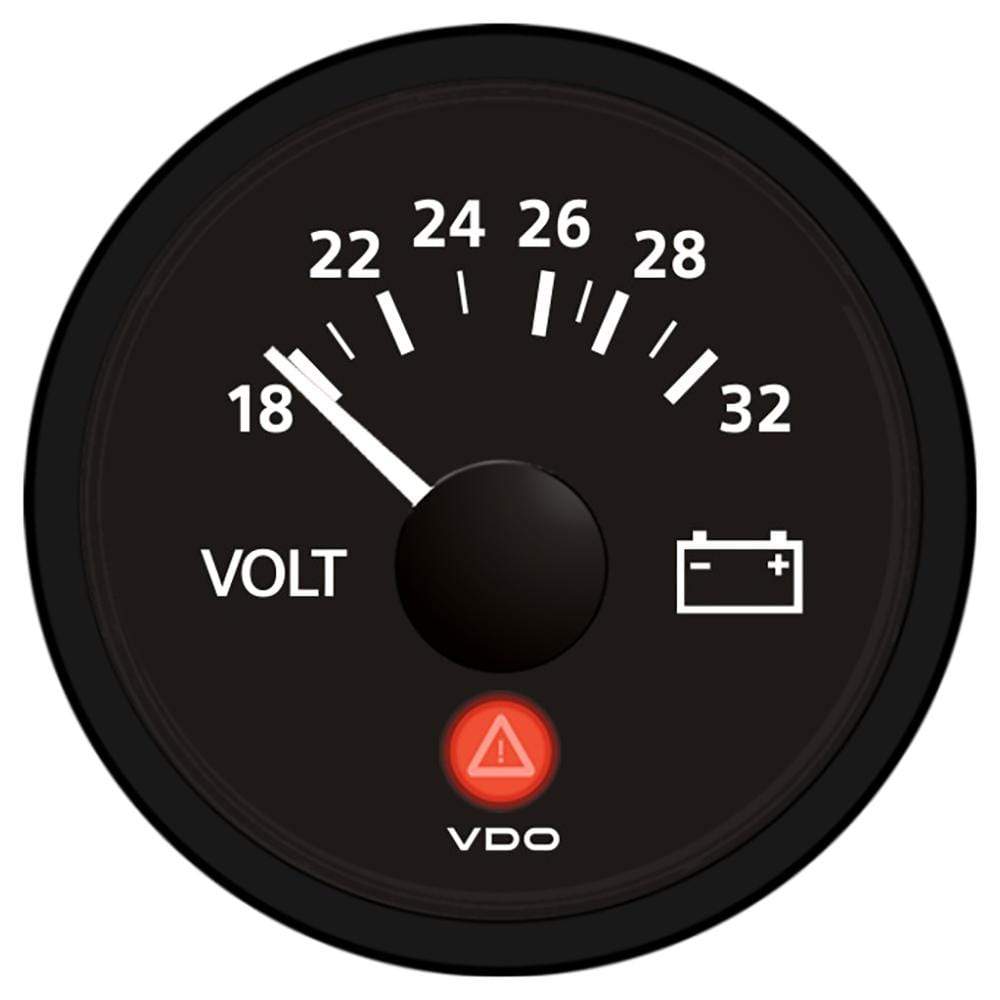 VDO Qualifies for Free Shipping VDO Viewline Onyx 24v Voltmeter #A2C53191767-S
