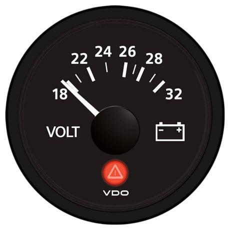 VDO Qualifies for Free Shipping VDO Viewline Onyx 24v Voltmeter #A2C53191767-S
