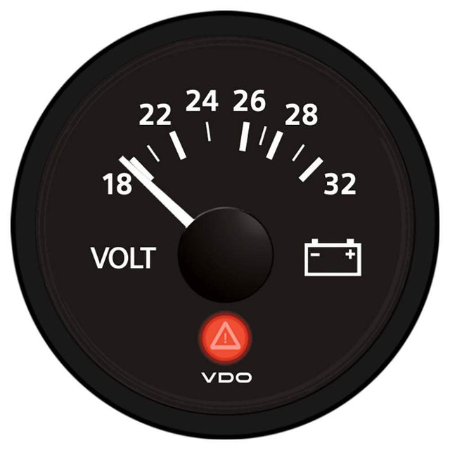 VDO Qualifies for Free Shipping VDO Viewline Onyx 24v Voltmeter #A2C53191767-S