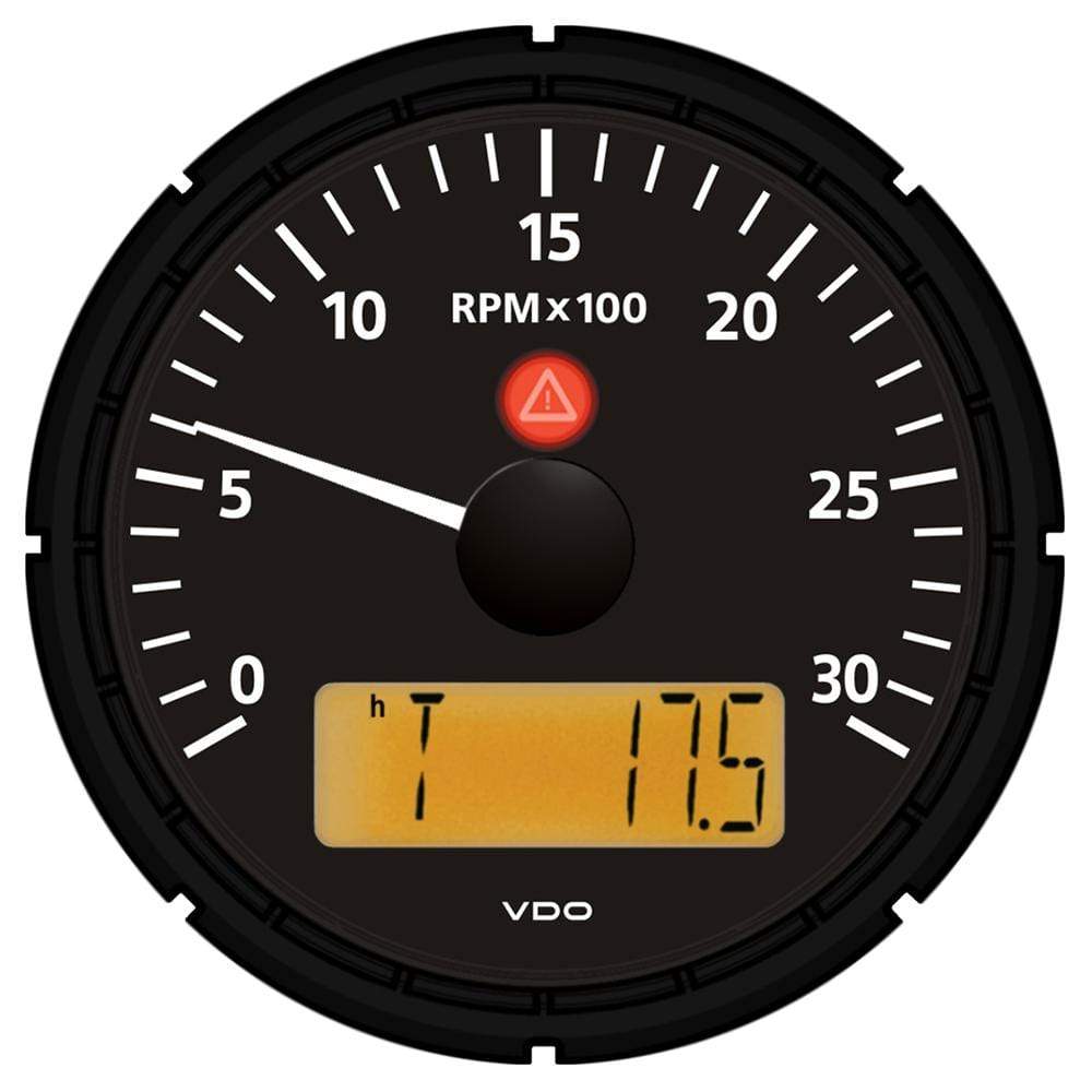 VDO Qualifies for Free Shipping VDO Viewline Onyx 3000 RPM 3-3/8" 85mm Tachometer #A2C53194789-S