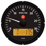 VDO Qualifies for Free Shipping VDO Viewline Onyx 3000 RPM 3-3/8" 85mm Tachometer #A2C53194789-S