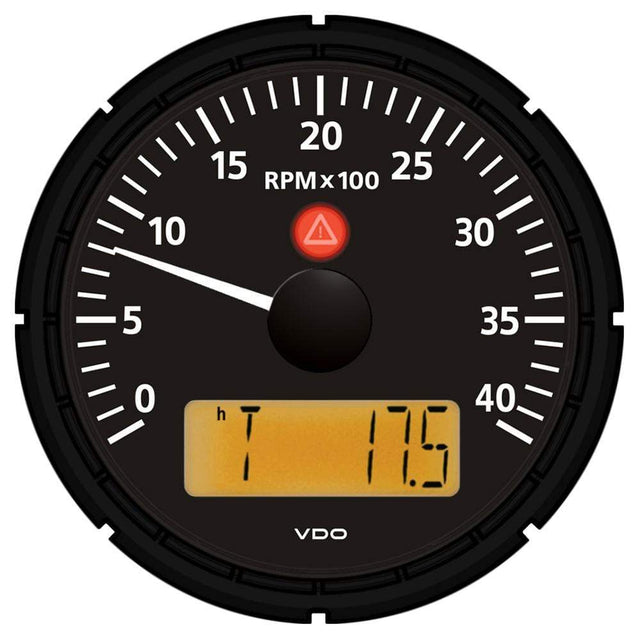 VDO Qualifies for Free Shipping VDO Viewline Onyx 4000 RPM 3-3/8" 85mm Tachometer #A2C53194863-S