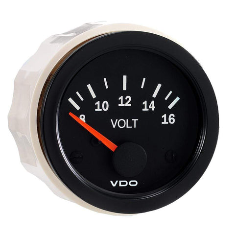 VDO Qualifies for Free Shipping VDO Vision Black 12v Voltmeter #332-103