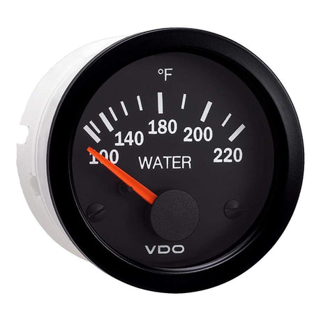 VDO Qualifies for Free Shipping VDO Vision Black 220 F Water Temperature Gauge Use with US #310-104