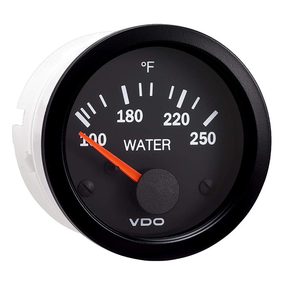 VDO Qualifies for Free Shipping VDO Vision Black 250 F Water Temperature Gauge Use with VDO #310-105