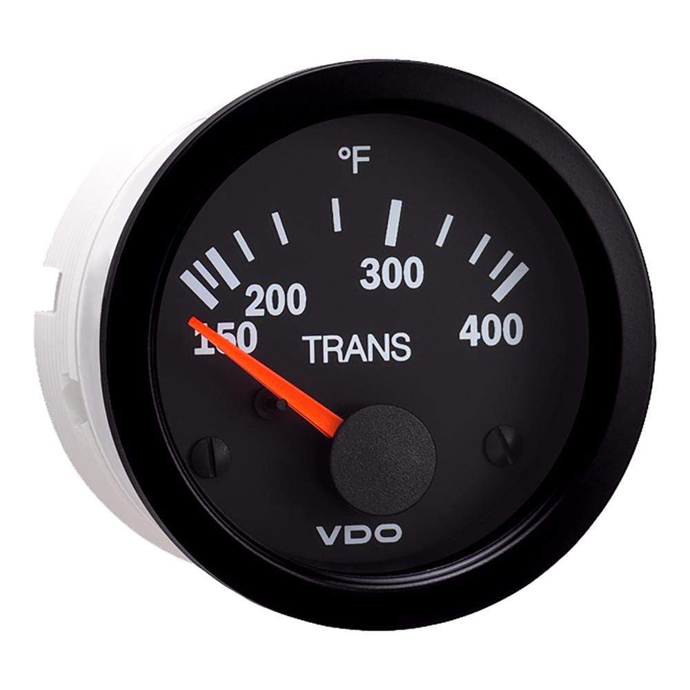 VDO Qualifies for Free Shipping VDO Vision Black 400 F Transmission Temperature Gauge #310-107