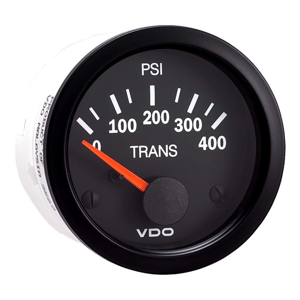 VDO Qualifies for Free Shipping VDO Vision Black 400 PSI Oil Pressure Gauge Use with VDO #350-110