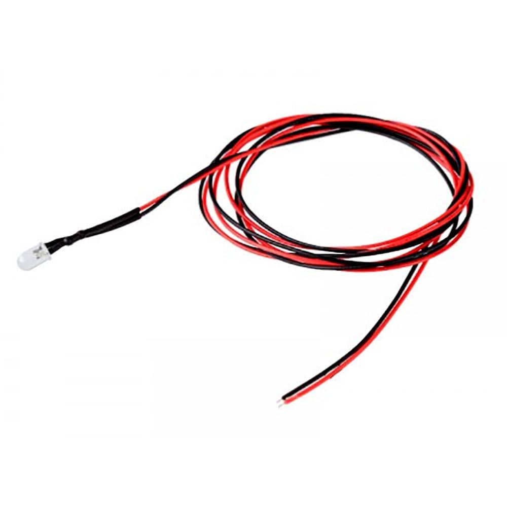VDO Qualifies for Free Shipping VDO Yellow LED Warning Light with Pigtail & Socket 12v #600-846-LED