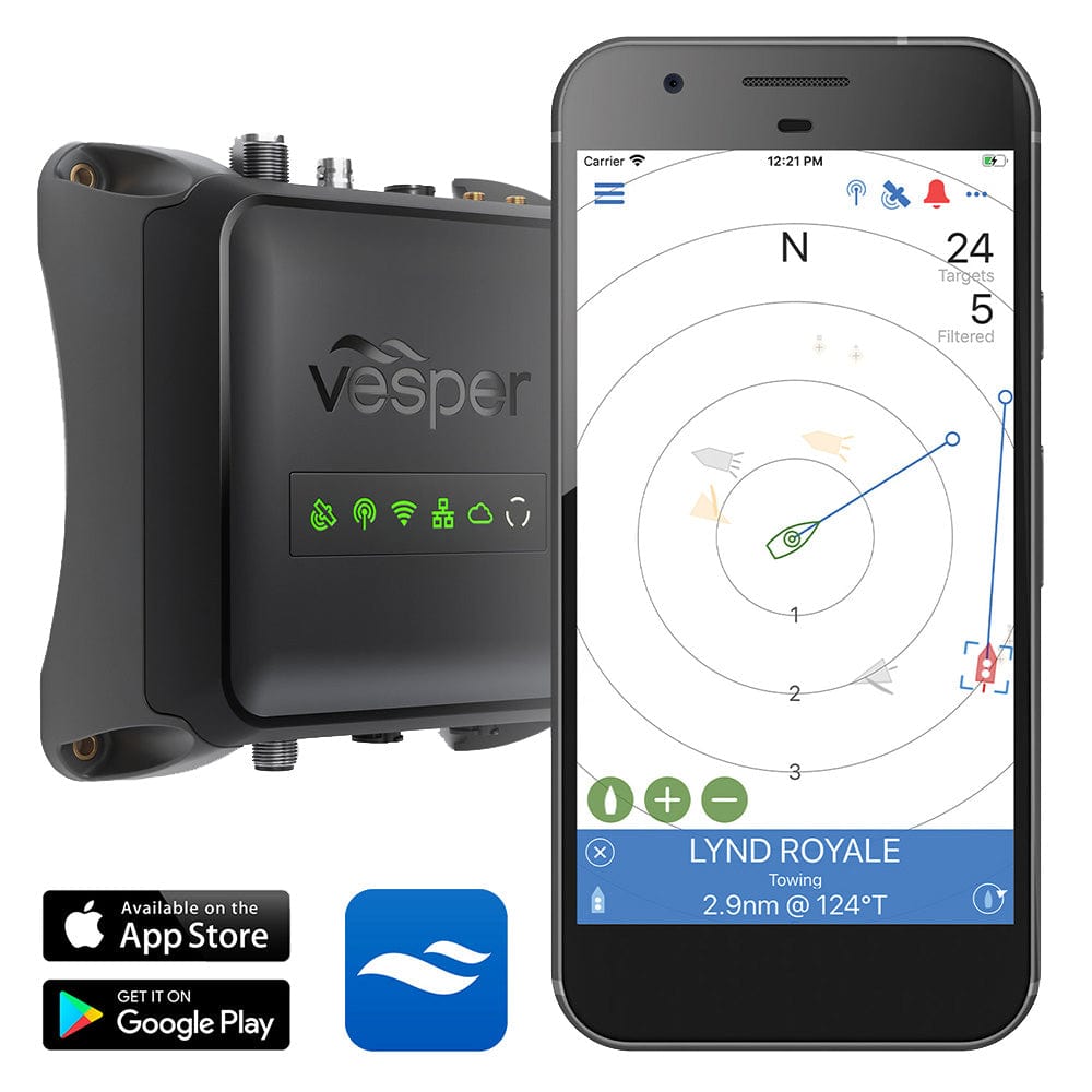 Vesper Marine Qualifies for Free Shipping Vesper Cortex M1 Sotdma Smart AIS with Remote Monitoring #010-02815-00