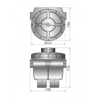 Vetus Qualifies for Free Shipping Vetus Cooling Water Strainer Type 470 25mm #FTR470/25