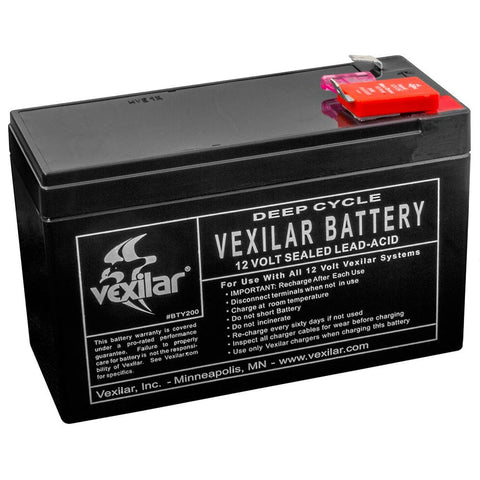 Vexilar Qualifies for Free Shipping Vexilar 12v 9a Lead-Acid Battery #V-100