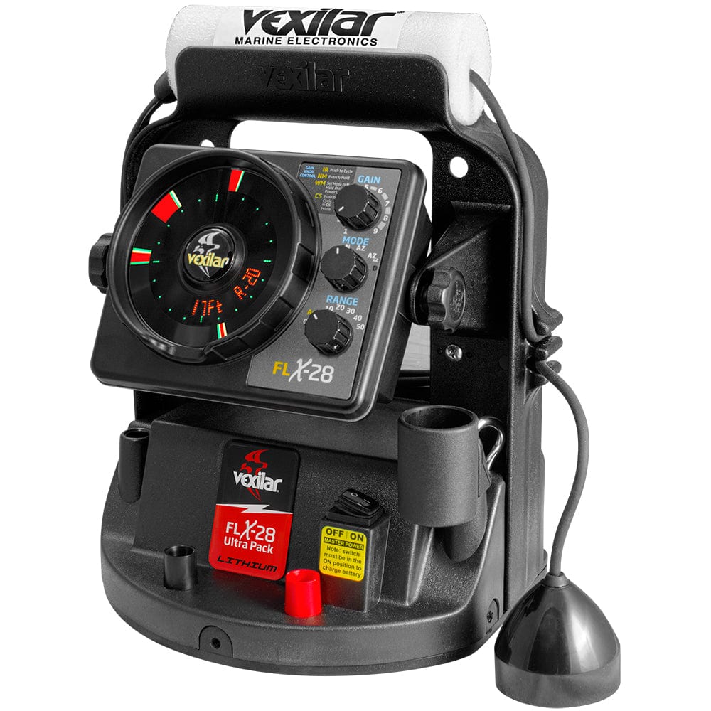 Vexilar Qualifies for Free Shipping Vexilar UP28PV Ultra Pack Combo with Lithiym Ion Battery #UPLI28PV