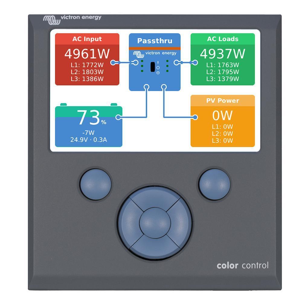 Victron Energy Qualifies for Free Shipping Victron Color Control GX LCD with 7 Buttons #BPP010300100R
