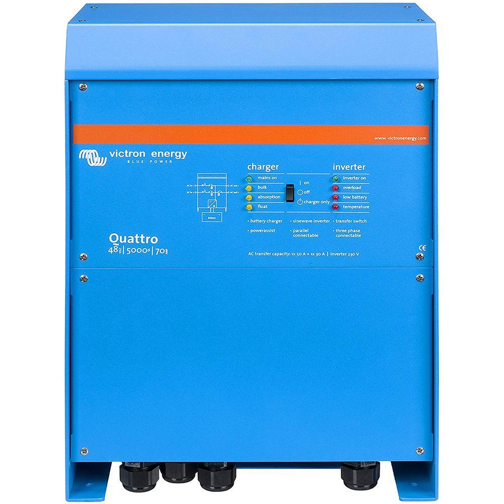 Victron Quattro 48/5000 70-100/100 120v VE.bus #QUA485021100