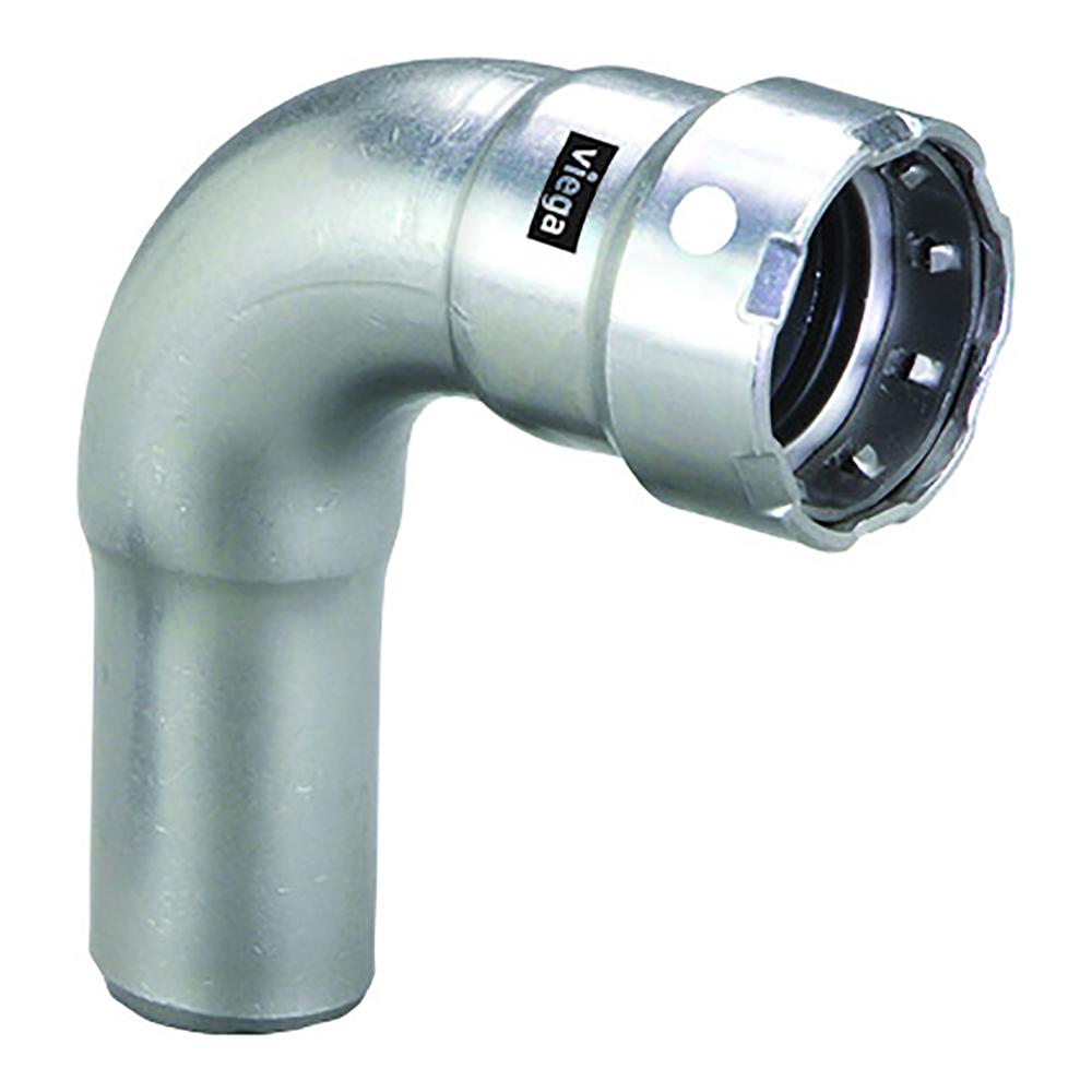 Viega MegaPress 1-1/2" 90-Degree Stainless 304 Elbow #95045