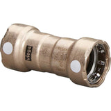 Viega Megapress 1" Copper Nickel Coupling with Stop #88390