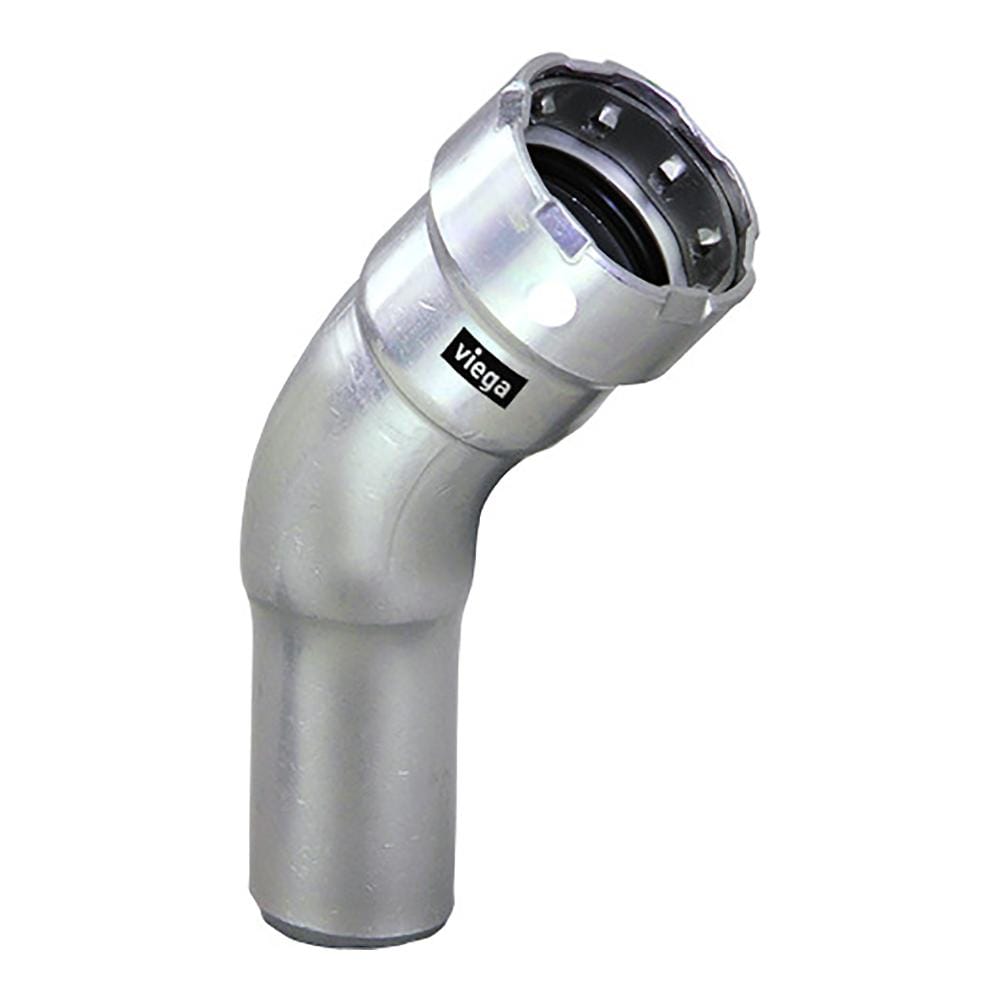 Viega MegaPress 3/4" 45-Degree Stainless 304 Elbow #95085