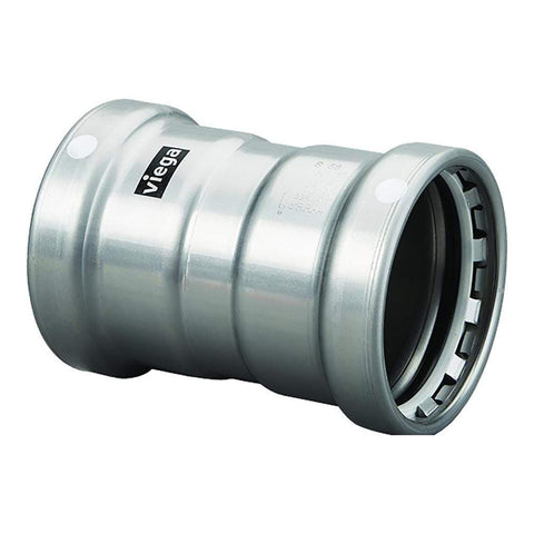 Viega MegaPress XL 2-1/2" Carbon Steel Coupling with Stop #26670