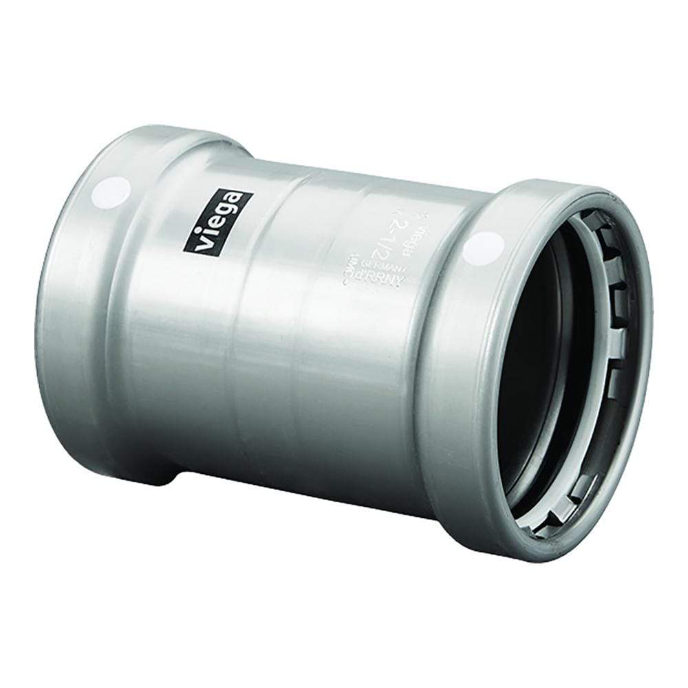Viega MegaPress XL 2-1/2" Carbon Steel Coupling without Stop #26685
