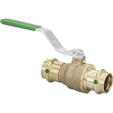 Viega Propress 1-1/2" Zero Lead Bronze Ball Valve SS Stem #79943