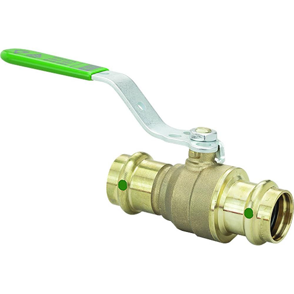 Viega ProPress 1/2" Zero Lead Bronze Ball Valve with Stainless #79923