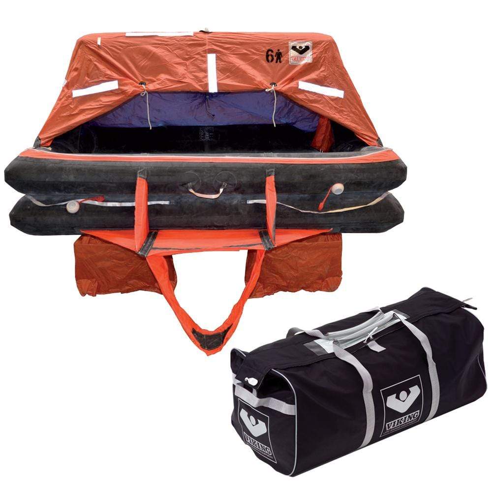 VIKING Truck Freight - Not Qualified for Free Shipping VIKING Coastal Life Raft 4-Person Valise #L004CL0015ACJ