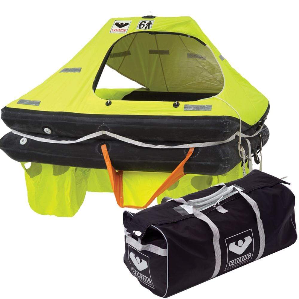 VIKING Truck Freight - Not Qualified for Free Shipping VIKING RescYou Coastal Liferaft 6-Person Valise #L006UCL040ABB