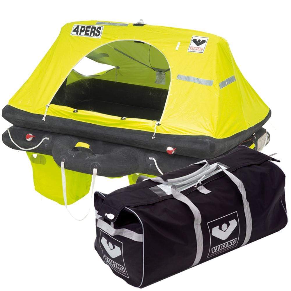 VIKING Truck Freight - Not Qualified for Free Shipping VIKING RescYou Liferaft 4-Person Valise Offshore Pack #L004U00741AM3