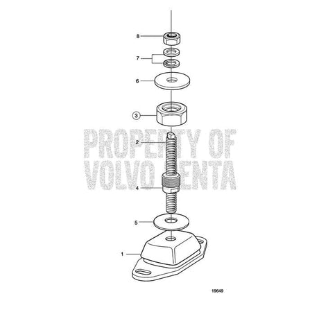 Volvo Penta Qualifies for Free Shipping Volvo Penta Adjusting Screw #3828724