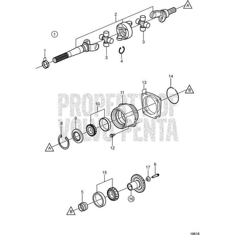 Volvo Penta Not Qualified for Free Shipping Volvo Penta Adjusting Washer #3852356