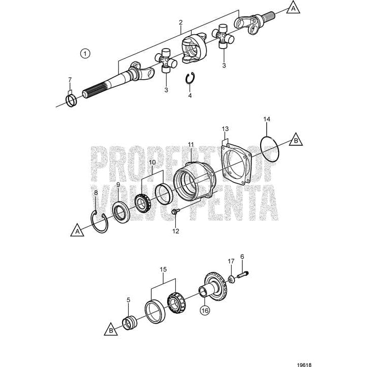 Volvo Penta Not Qualified for Free Shipping Volvo Penta Adjusting Washer #3852356
