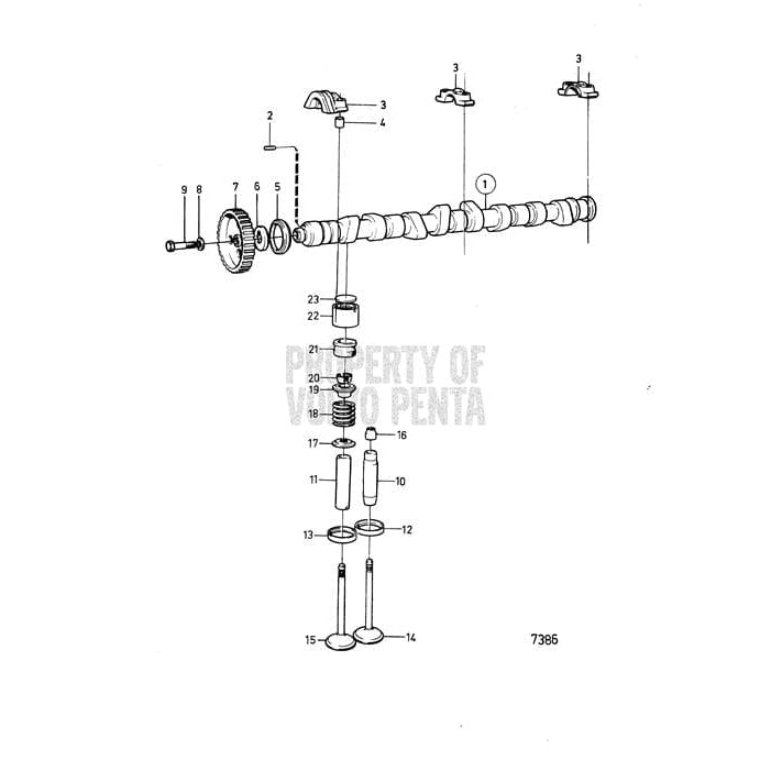 Volvo Penta Qualifies for Free Shipping Volvo Penta Adjusting Washer #463560