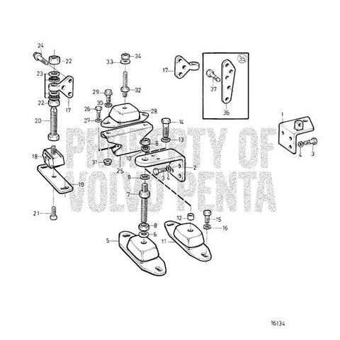 Volvo Penta Not Qualified for Free Shipping Volvo Penta Adjusting Washer #87655