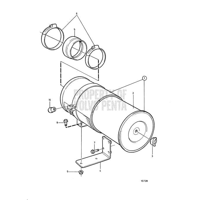 Volvo Penta Qualifies for Free Shipping Volvo Penta Air Filter #3836478