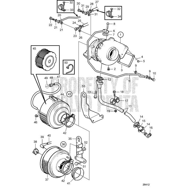 Volvo Penta Qualifies for Free Shipping Volvo Penta Air Filter Insert #22414995