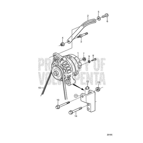 Volvo Penta Qualifies for Free Shipping Volvo Penta Alternator #3862612