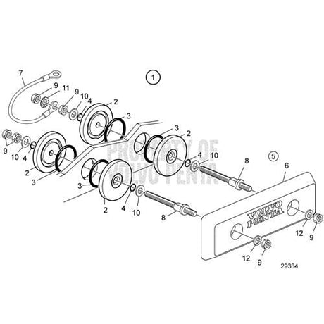 Volvo Penta Qualifies for Free Shipping Volvo Penta Anode Aluminium IPS Drives #23172849