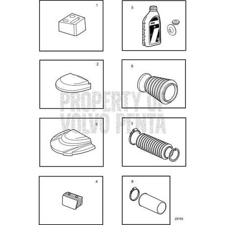 Volvo Penta Qualifies for Free Shipping Volvo Penta Anode Aluminum #3863193