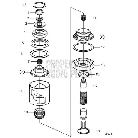 Volvo Penta Qualifies for Free Shipping Volvo Penta Ball Bearing #181804