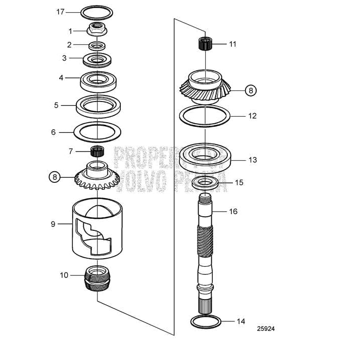 Volvo Penta Qualifies for Free Shipping Volvo Penta Ball Bearing #993430