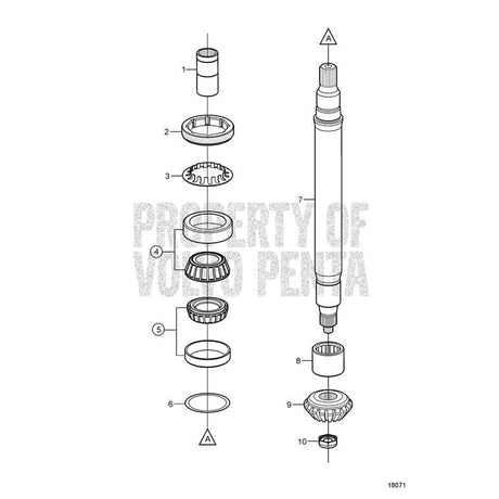 Volvo Penta Qualifies for Free Shipping Volvo Penta Bearing #3860107