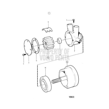 Volvo Penta Qualifies for Free Shipping Volvo Penta Bearing Carrier #856951