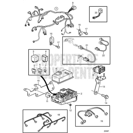 Volvo Penta Qualifies for Free Shipping Volvo Penta Cable Harness #3884250
