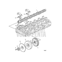 Volvo Penta Truck Freight - Not Qualified for Free Shipping Volvo Penta Camshaft #20576909