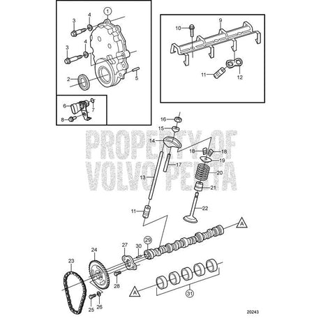 Volvo Penta Qualifies for Free Shipping Volvo Penta Camshaft 5.0 & 5.7 Roller #3856119
